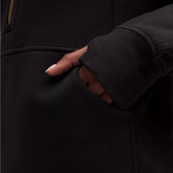 Lululemon Scuba Oversized Half-Zip Hoodie *Long Size M/L - Picture 5 of 6